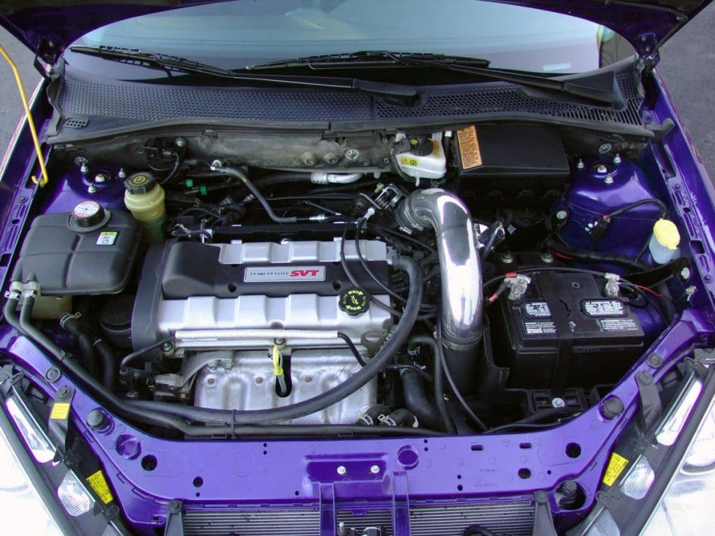 Ford Focus ProCharged underhood