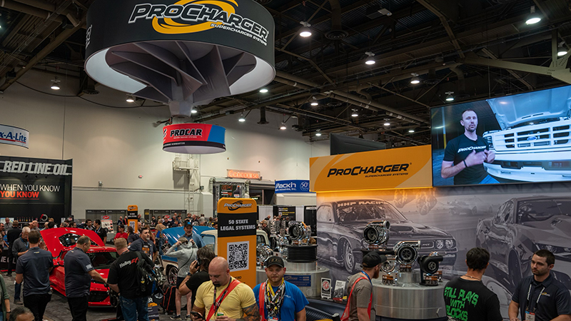 SEMA 2022 Booth