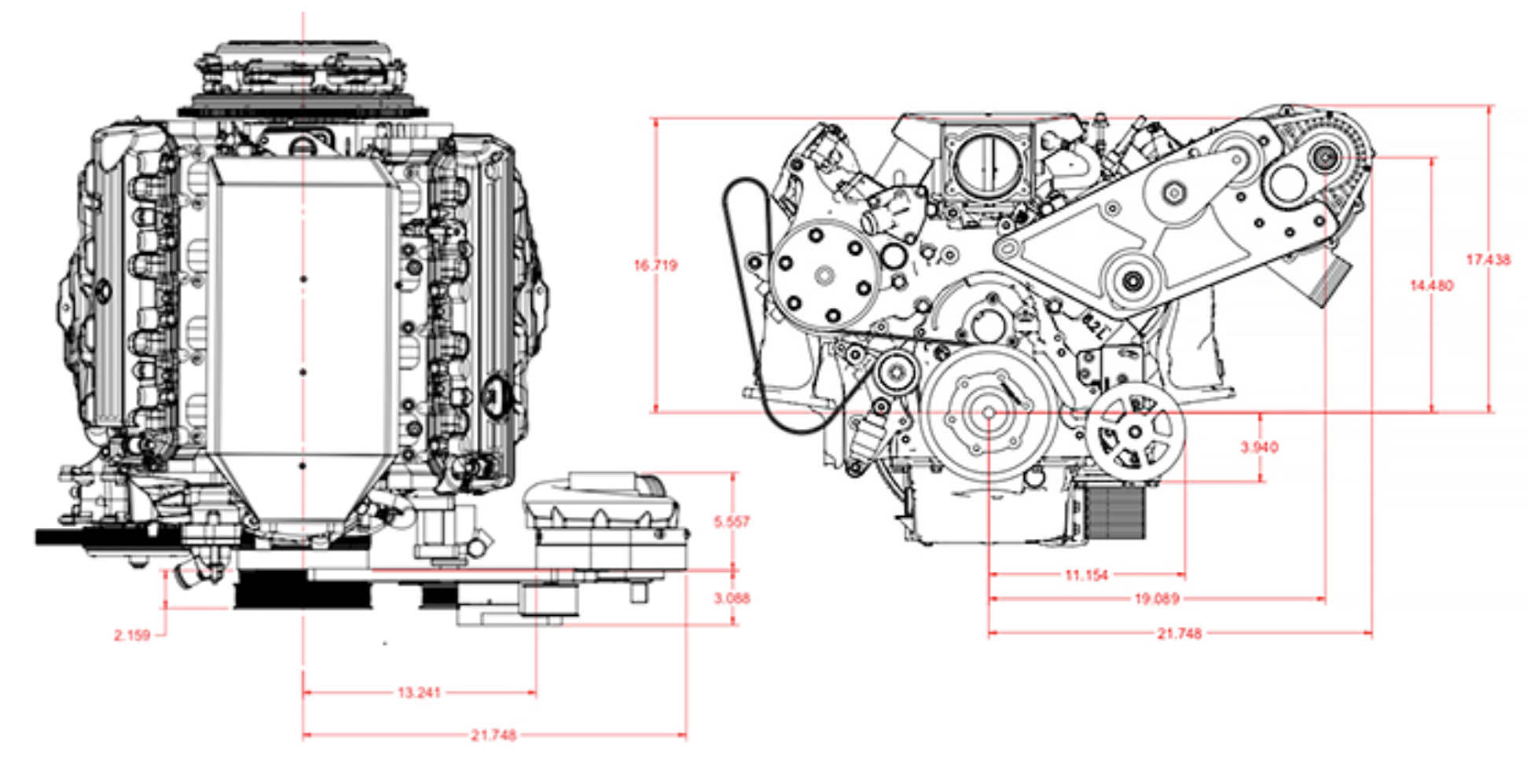 Camaro and CTS-V bracket system,