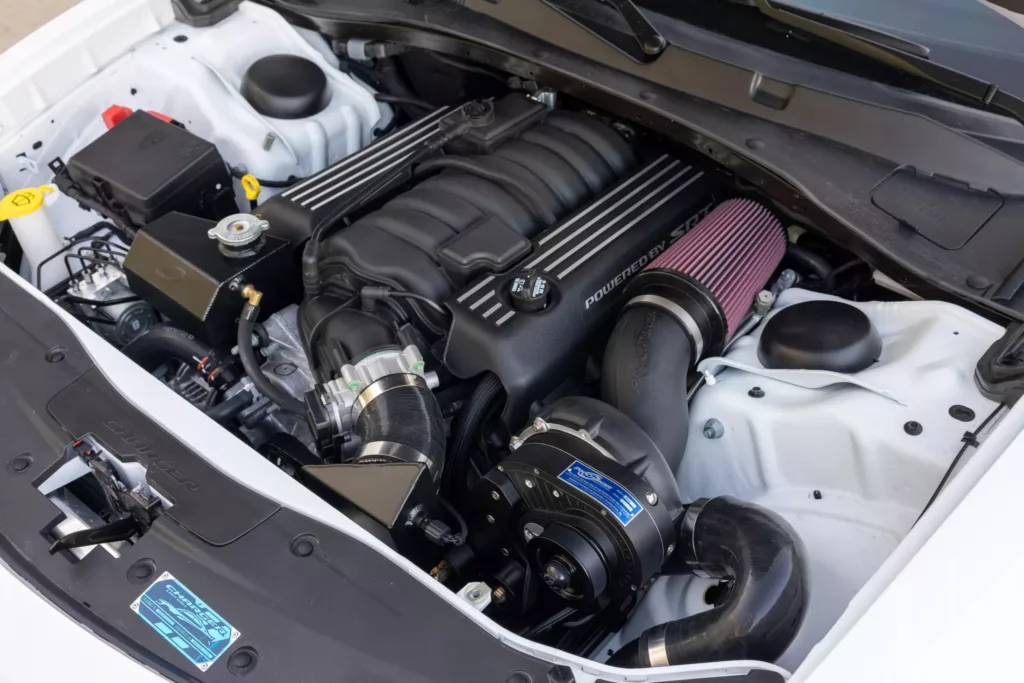 ProCharged Dodge Charger SRT (6.4) underhood